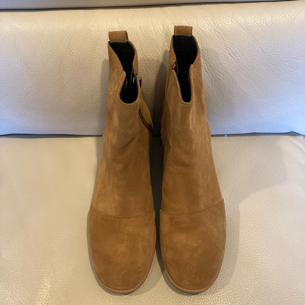 SOREL CATE Bootie waterproof, Size 7, camel brown.